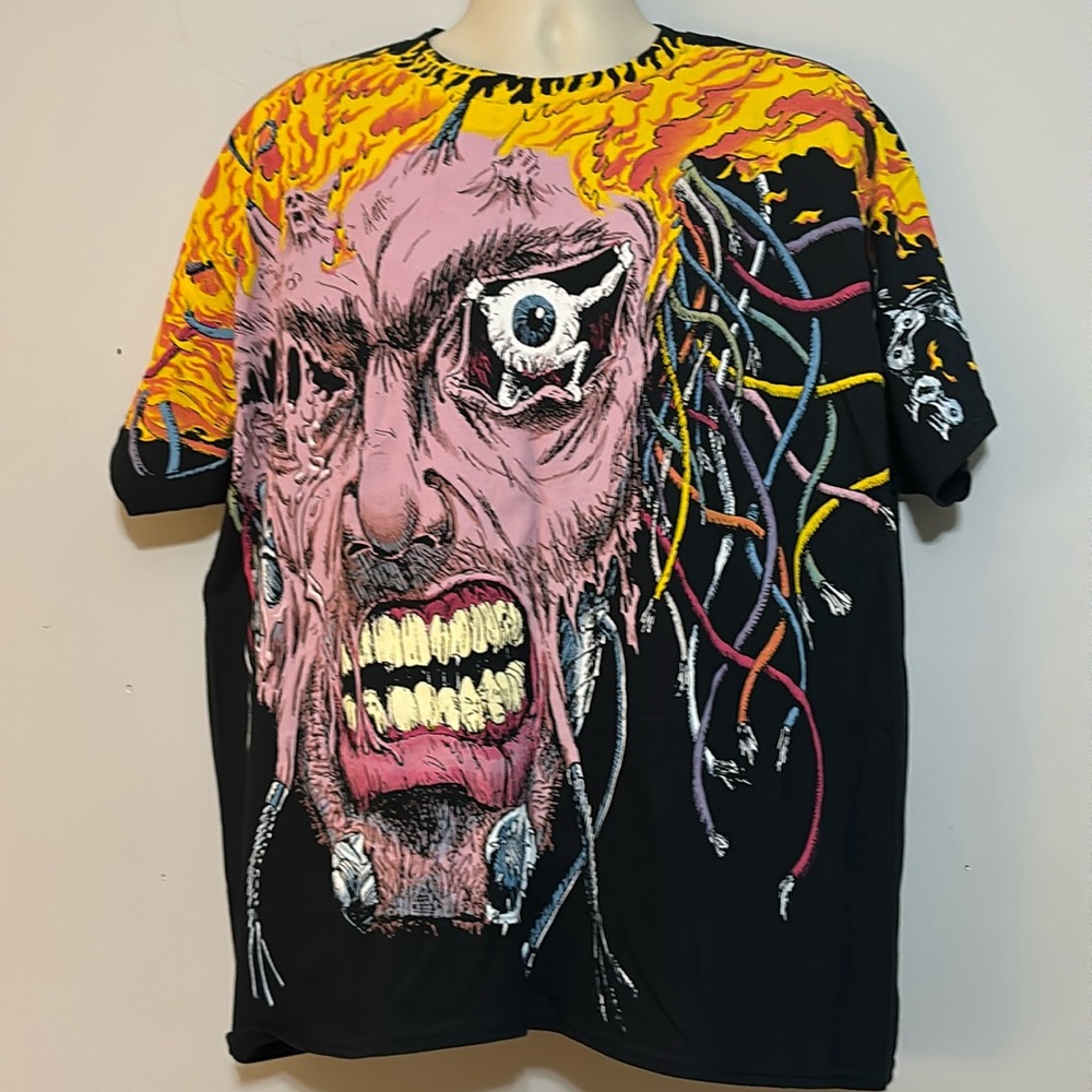 Liquid Blue AstroWorld Logan Wolverine Dark Overload Black T-Shirt Travis Scott